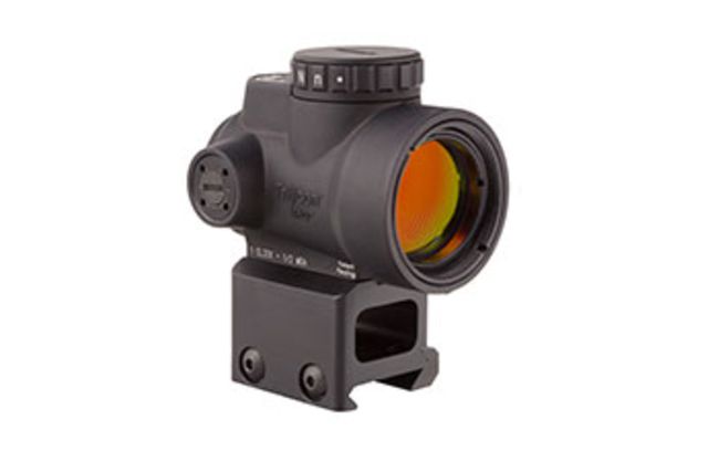 Trijicon 2.0 MOA Adjustable Green Dot Sight w/Lower 1/3 Co-Witness Mount, Black, MRO-C-2200031