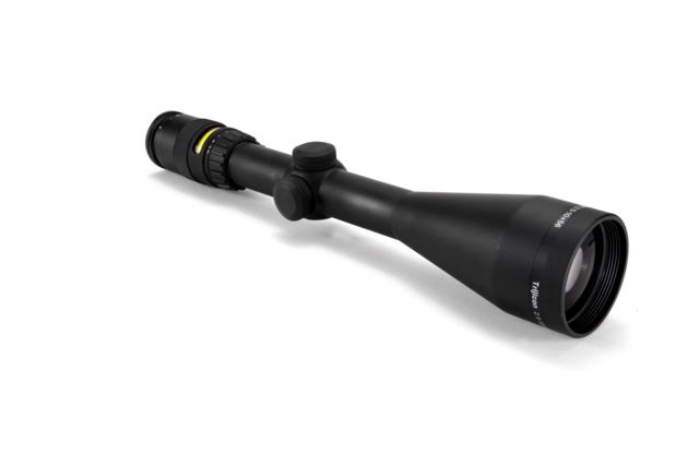Trijicon AccuPoint  2.5-10x56mm Rifle Scope 30 mm Tube Second Focal Plane Black Amber BAC Triangle Post Reticle MOA Adjustment 200022