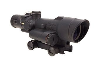 Trijicon ACOG 3.5x35 Red LED Illuminated Rifle Scope .308 Horseshoe/Dot Reticle w/ TA51 Mount Black