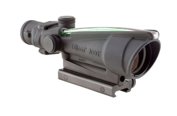 Trijicon ACOG 3.5x35 Rifle Scope Dual Illuminated Green Chevron .223 Ballistic Reticle w/ TA51 Mount