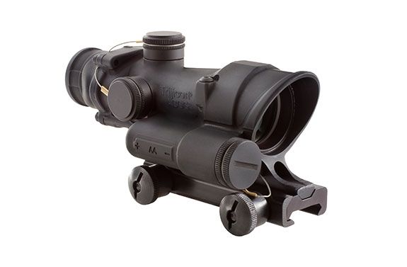 DEMO Trijicon ACOG TA02 LED 4x32mm Rifle Scope Black Green Crosshair .223 / 5.56x45mm Reticle MOA Adjustment - Trijicon
