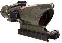 DEMO Trijicon ACOG TA31 4x32mm Rifle Scope OD Green Illum Green Horseshoe/Dot .223 / 5.56x45mm Reticle MOA Adjustment - Trijicon