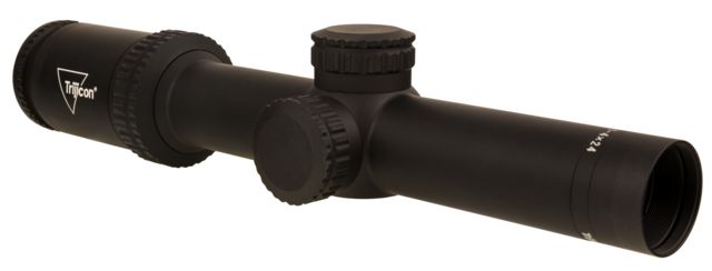 US Trijicon Ascent AT424 1-4x24mm LPVO Rifle Scope, 30 mm Tube, Second Focal Plane, Black, Non-Illuminated BDC Target Hold Reticle, MOA Adjustment, 2800001 Tech Data
