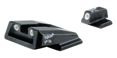 USED Trijicon Bright & Tough Night Sight Set S&W M&P Shield Green Front and Rear Lamps EDEMO1 Used Condition Fair - Trijicon
