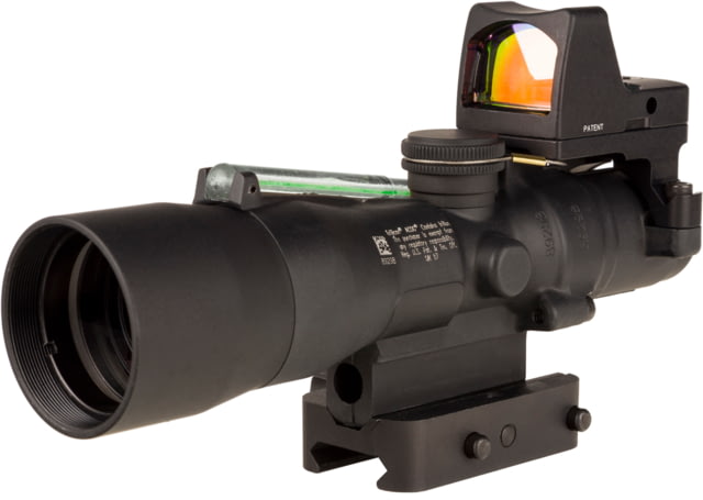 Trijicon Trijicon Compact Dual Illuminated Q-LOC ACOG/RMR Scope 3x30 mm Green Horseshoe Dot Reticle Matte Black - $1909.00 at Optics Planet