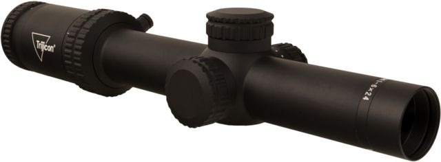 Trijicon Credo CR624 1-6x24mm Rifle Scope 30 mm Tube Second Focal Plane Black Green BDC Segmented Circle .223 / 55 Grain Reticle MOA Adjustment