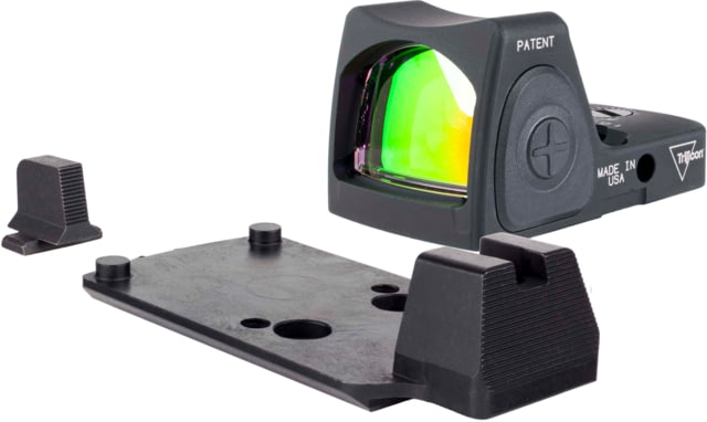 Trijicon Dual Defense RMR Type 2 1x Reflex Red Dot Sight w/ M17/18 Mount No Tritium 1x 3.25 MOA Reticle Black