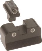 Trijicon Bright & Tough Green Front & Yellow Rear Night Sight Set for Colt Combat - Trijicon