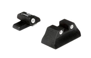 Trijicon Bright & Tough H&K USP Compact 3 Dot Green Front & Yellow Rear Night Sight Set - Trijicon