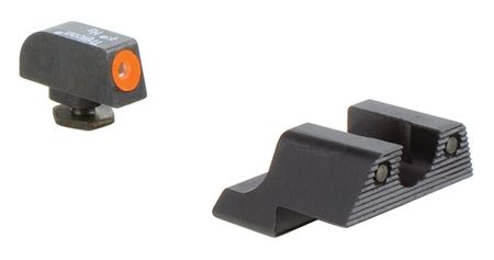 USED Trijicon Heavy Duty Night Sights Orange Front Outline For Glock 42 EDEMO7 Used Condition Like New - Trijicon