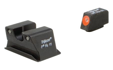 USED Trijicon Heavy Duty Night Sight Set Orange Front Outline Walther PPX/PPS/PPS M2 Black EDEMO2 Used Condition Like New - Trijicon