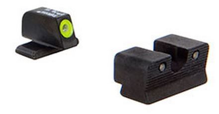 Trijicon Trijicon Heavy Duty Night Sight Set Yellow Front Outline Springfield XD-S - $144.49 at Optics Planet