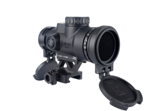 Trijicon MRO HD Patrol Adjustable LED 68 MOA Reticle w/ 2.0 MOA Red Dot Sight 1/3 Co-Witness Quick Release Mount with Q-LOC Technology AC32071 Black