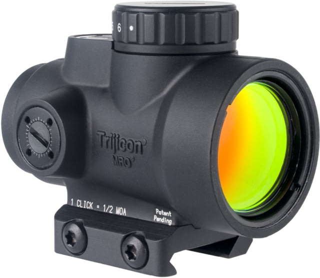 Trijicon MRO SD 1x25mm Reflex Red Dot Sight 2.0 MOA Adjustable Red Dot with Low Mount Black