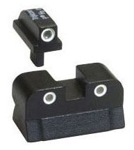 Trijicon Bright & Tough Night Sight Set Green Front and Orange Rear - Colt Govt Older - Trijicon