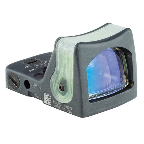 Trijicon Trijicon RMR Dual Illuminated Reflex Sight 9.0 MOA Green Dot No Mount Sniper Gray - $719.99 at Optics Planet
