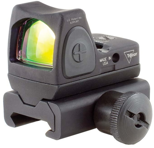 Trijicon RM06 RMR Type 2 Adjustable LED Red Dot Sight 3.25 MOA Red Dot RM34W Mount Matte Black