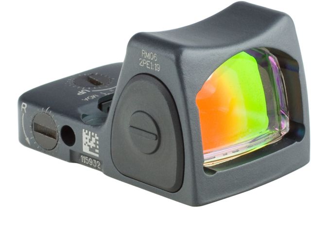 Trijicon RMR Type 2 Adjustable Red Dot Sight 1x 6.5 MOA w/o Mount Cerakote Sniper Gray