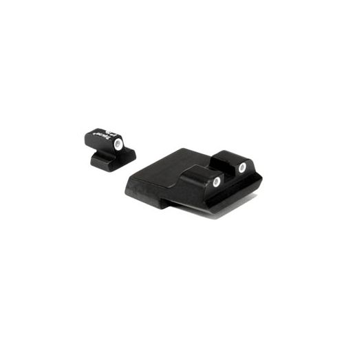 Trijicon Bright & Tough Smith And Wesson .40 Long Rear 3 Dot Set - Orange - Trijicon