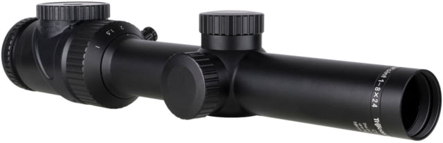 Trijicon AccuPoint 1-8x24 Illuminated Riflescope w/ Standard Duplex Reticle, Green Dot, 30mm Tube, Capped Adjusters, Satin Black 200186 - Trijicon