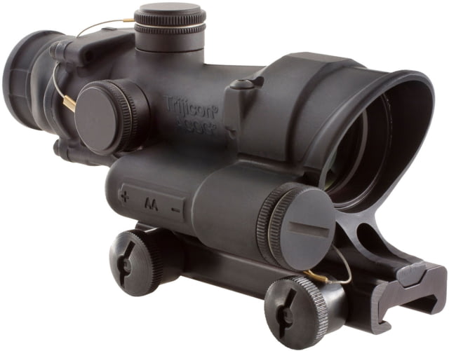 Trijicon ACOG 4x32 LED Illuminated Riflescope w/ Adjustable Brightness, Red MRAD Tree & Chevron, TA51 Picatinny Mount 100833 - Trijicon