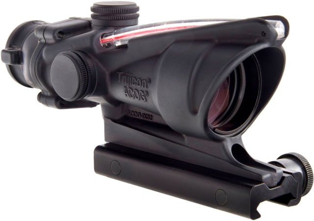 Trijicon ACOG 4x32 Dual Illuminated Riflescope w/ Red MRAD Tree & Chevron, TA51 Picatinny Mount 100832 - Trijicon