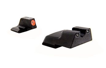 EDEMO Trijicon HD XR Night Sight Set Orange Front Outline for HandK 45C/P30/VP9 Black  EDEMO1 - Trijicon