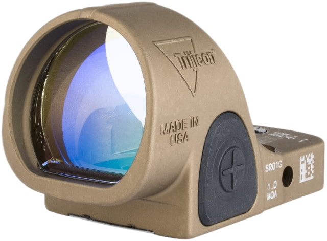 Trijicon SRO 1-MOA Green LED Reflex Sight w/ Adjustable Brightness, Coyote Brown SRO1-2500034 - Trijicon