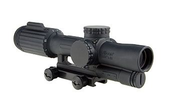 DEMO Trijicon VCOG 1-6x24 Green Segmented LPVO Rifle Scope Circle/Crosshair MOA Reticle w/ Thumb Screw Mount Black - Trijicon