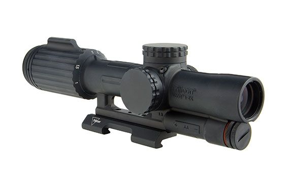 Trijicon VCOG 1-6x24 Rifle Scope with TA51 Mount, Horseshoe Dot - Crosshair .308 - 175 Grain Ballist 1600005
