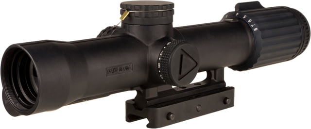 US Trijicon VCOG Q-LOC LPVO Rifle Scope, 1-8x28mm, FFP, Red MRAD Segmented Circle/Crosshair Reticle, 2400014 Tech Data