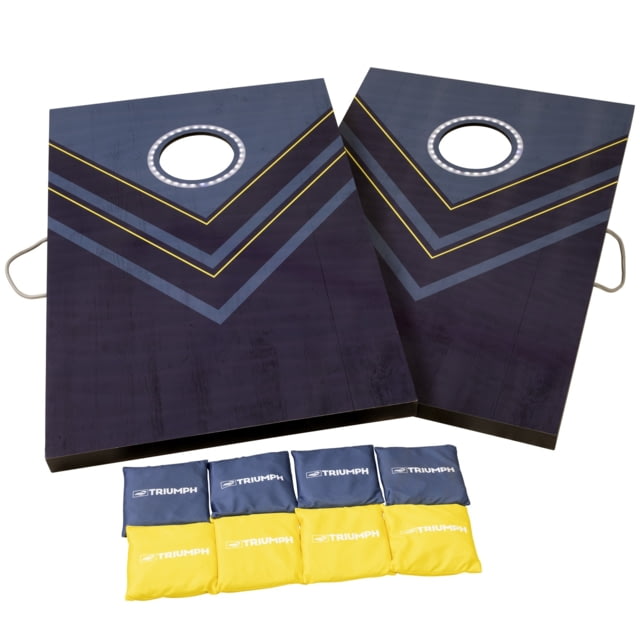 Triumph LED 2x3 Bag Toss - Inline Blue / Yellow