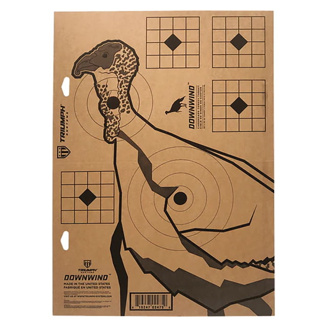 Triumph Systems 24x17in Downwind Turkey Standing Target Turkey