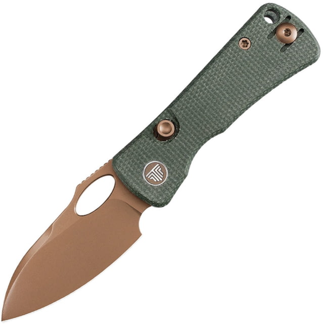 TRIVISA Andromeda Button Linerlock Grn TV - Trivisa