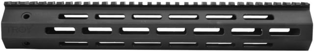 USED Troy AR-15 Free Float Handguard M-LOK Aluminum Battle Rail Black 13 in SRAI-ML1-13BT-00 - TROY Industries