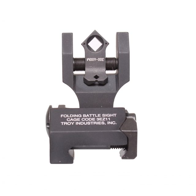 USED Troy Dioptic Apeture DOA Top Mounted Deployable Rear Sight for AR-15 Black SSIG-FBS-TTBT-00 - Troy