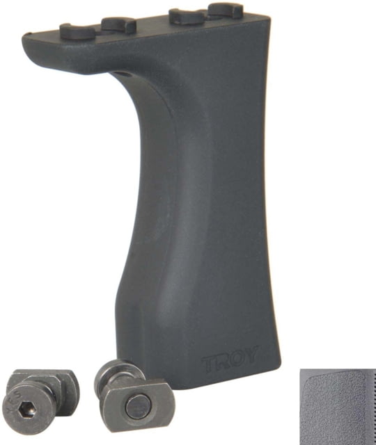 Troy Industries SOCC 2.2in Hand Stop Low profile Rugged Grey - Troy