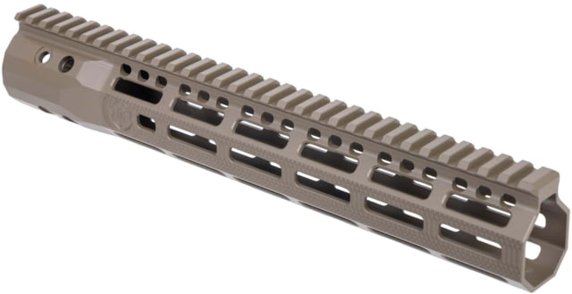 Troy Industries SOCC Gen 2 Free Float M-LOK Handguard AR-15 Aluminum Battle Rail FDE 12.5in - Troy
