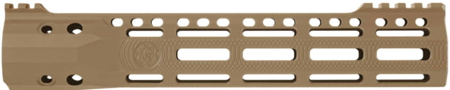 Troy Industries X Series Free Float M-LOK Handguard AR-15 Aluminum Battle Rail FDE 10.5in - Troy