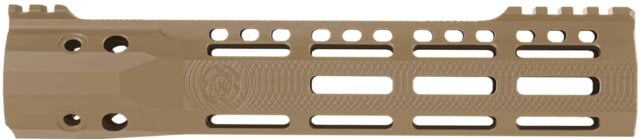 Troy Industries X Series Free Float M-LOK Handguard AR-15 Aluminum Battle Rail FDE 9.25in