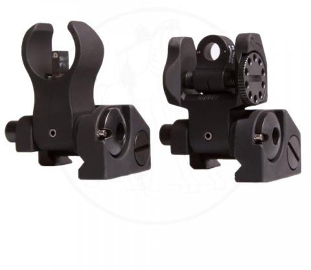 USED Troy Tritium HK Top Mounted Deployable Front and Rear Sight Black SSIG-IAR-STBT-00 EDEMO3 Used Condition Fair - Troy
