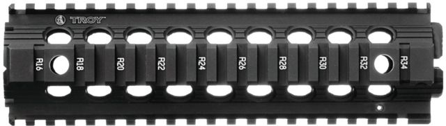 US Troy Mid Length Drop In Battle Rail, 9in - Black MRF-D9BT-00 Tech Data