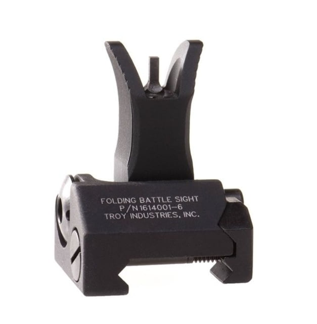 USED Troy Tritium Folding Front Battle Sight M4 Black SSIG-FBS-FMBT-01 - TROY Industries