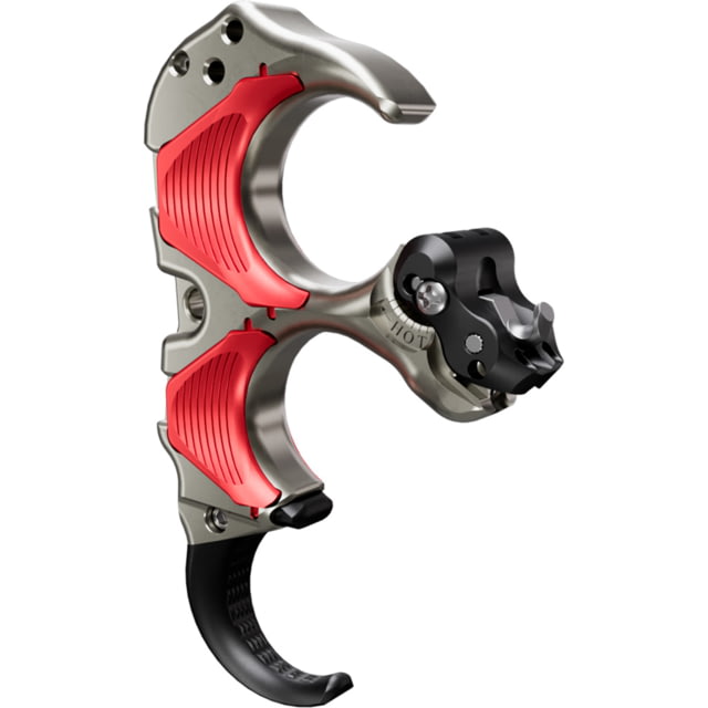 TRU Ball Aileron HBC Flex Release Red/Quick Silver Brass 3 Finger Medium 1502872 - Tru Ball
