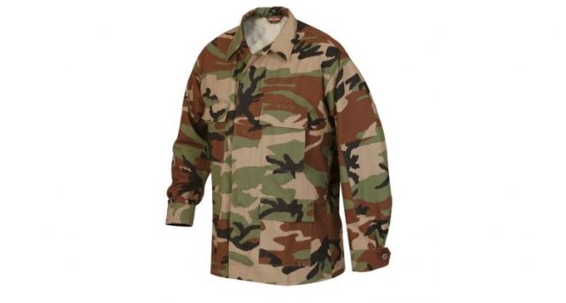 Tru-Spec 100percent Cotton Ripstop BDU Jacket - Men's Woodland 2XL Long Length 1514027 - Tru-Spec