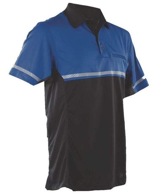 Tru-Spec 24-7 Series Bike Performance Shirt w/Reflective Tap S/S Royal Blue XL 4550006