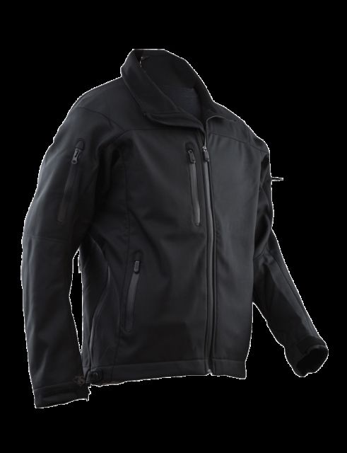TRU-SPEC 24-7 LE Softshell Jacket 100percent Polyester - Men's Black 3XL Regular 2088008