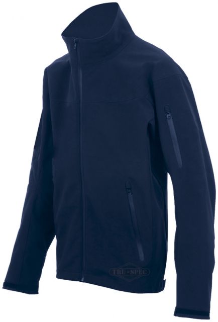 TRU-SPEC 24-7 Tactical Softshell w/o Sleeve Loop Jacket - Men's Navy Medium Regular 2449004