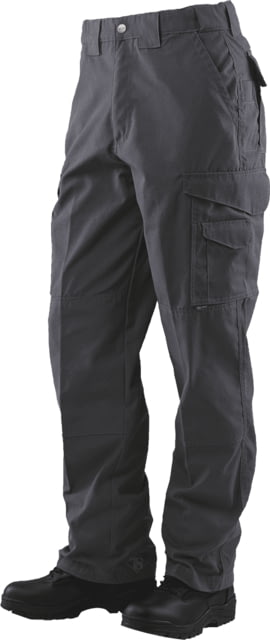 TRU-SPEC 24-7 Series Tactical Teflon Pants - Men's PolyCotton Ripstop Charcoal Waist 38 in Inseam 30 in 1079047