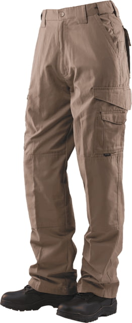 TRU-SPEC 24-7 Series Tactical Teflon Pants - Men's PolyCotton Ripstop Coyote Waist 44 in Inseam 30 in 1063050